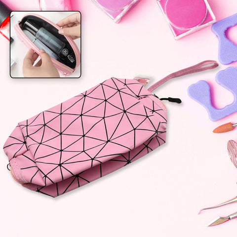 12631 Multipurpose Portable Travel Hand Pouch With Zipper / Bag Makeup Pouch for Women, Travel Makeup Bag Portable Carry Cosmetic Organizer Bag Pouch for Girls