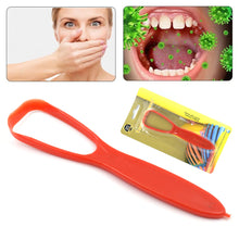 Plastic Tongue Cleaner For Kids & Adults | Tongue Scraper For Bad Breath, Maintain Oral Hygiene for Daily Use | for Fresh Breath & Bacteria Removal | Improved Taste Plastic With Handle Tongue Cleaner (1 Pc )