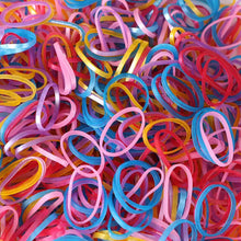 RUBBER BAND FOR OFFICE/HOME AND KITCHEN ACCESSORIES ITEM PRODUCTS, ELASTIC RUBBER BANDS, FLEXIBLE REUSABLE NYLON ELASTIC UNBREAKABLE, FOR STATIONERY, SCHOOL MULTICOLOR