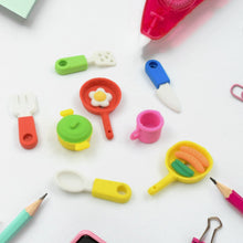 Fancy & Stylish Mini Erasers for Kids (9 or 8 Pc Set) - Fun Designs, Party Favors