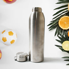 12893 Stainless Steel Water Bottle, Fridge Water Bottle, Leak Proof, Rust Proof, Hot & Cold Drinks, BPA Free Food Grade Quality, Steel fridge Bottle For office / Gym / School (600 ML Approx)