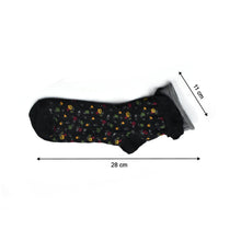 7344 Women's Crew Socks With fresh little flowers Printed ,high quality socks (Pack Of 20Pair) 