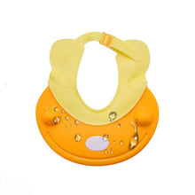 6641 Silicone Baby Shower Cap Bathing Baby Wash Hair Eye Ear Protector Hat for New Born Infants babies Baby Bath Cap Shower Protection For Eyes And Ear.