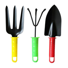 1768  Colorfull Garden Tool Set Set of 3Pc 