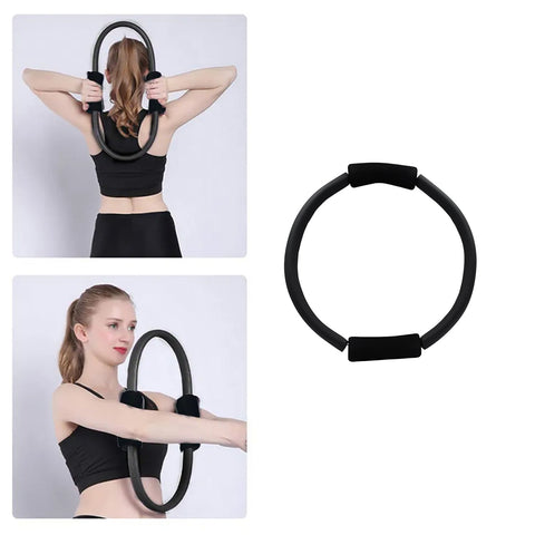 6714  Fitness Ring Workout Yoga Ring Circle Pilates for Woman Fitness Circle Thigh Exercise Pilates Circle Ring Fitness Equipment for Home