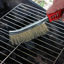 1568 Stainless Steel Wire Hand Brush Metal Cleaner Rust Paint Removing Tool 