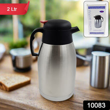 Premium Steel Thermos with Handle and Push Button (2 Ltr.)